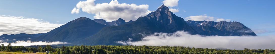 view of mountains